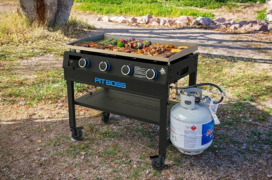 Boss Grill Texas Outdoor Kitchen - 4 Burner Gas BBQ Grill with