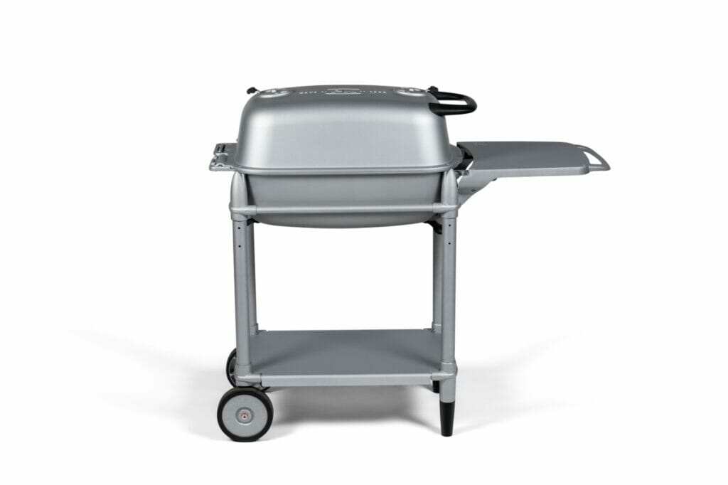 All New Original PK Grill Now Available In Retro Silver Color CookOut   All New Original Pk Grill PK 300 In Silver 1024x682 