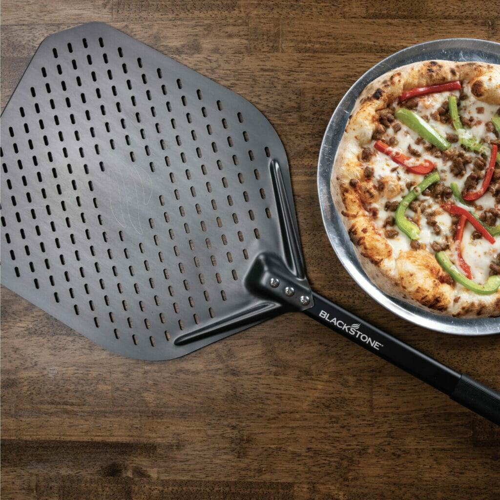 Pizza Grill Pan, Perforated 12-inch Aluminum (2-pack)