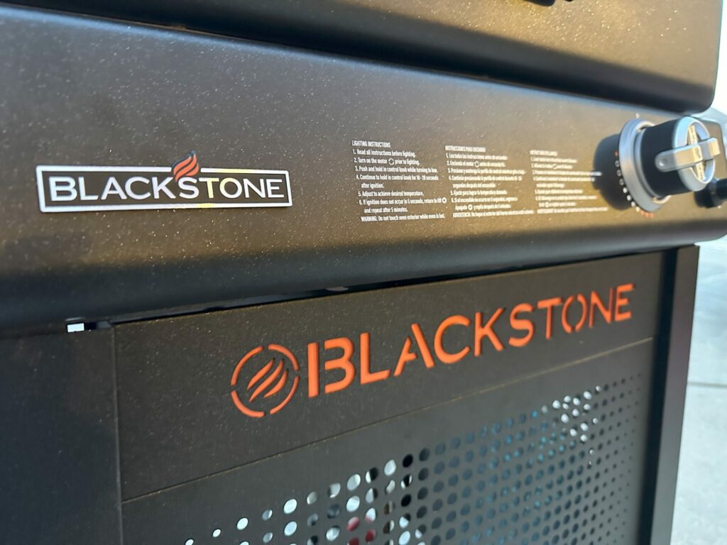 Blackstone Pizza Oven Controls