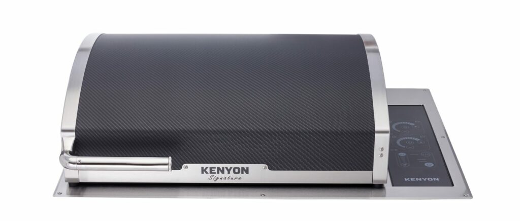 Kenyon Signature Grill Black Carbon Fiber Lid