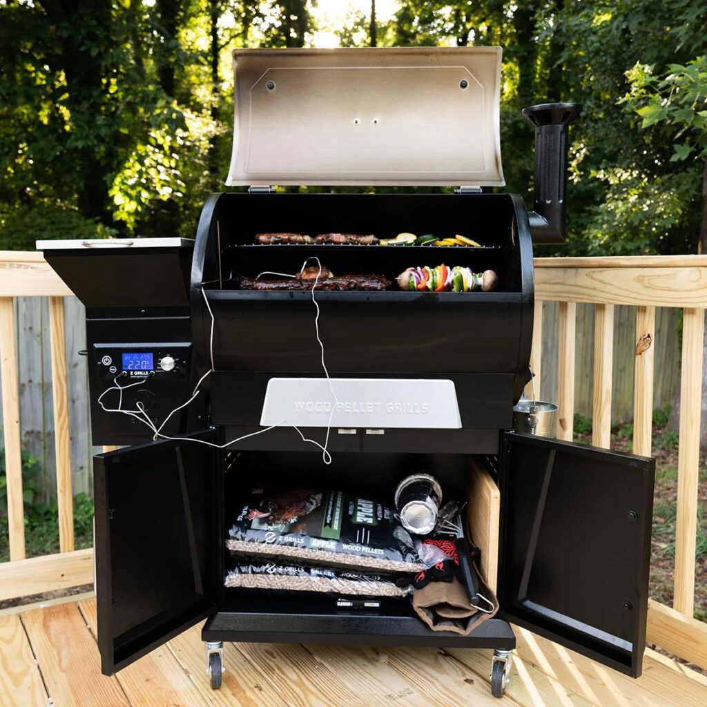 Z Grills 700 D4E with WiFi Pellet Grill