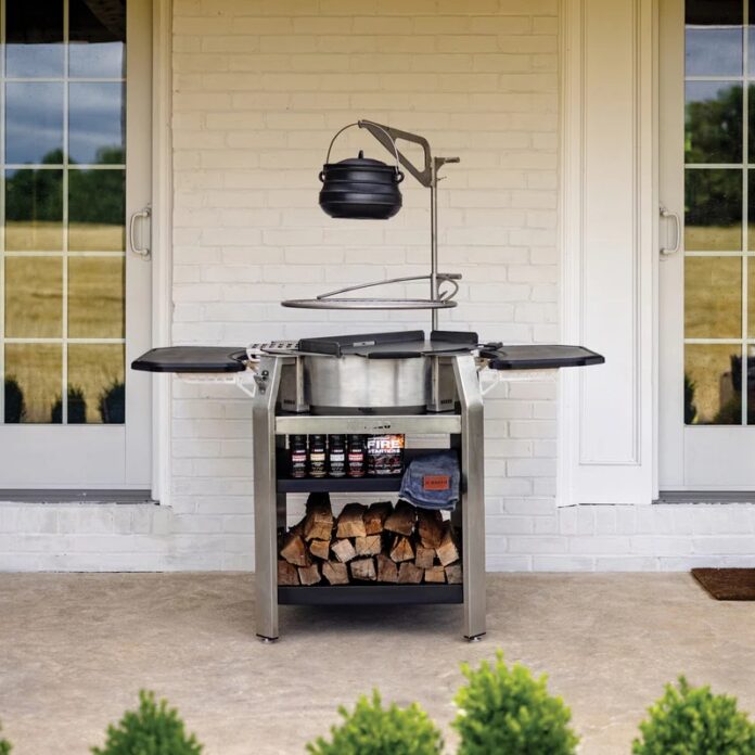 Breeo Live-Fire Grill Ready to Cook