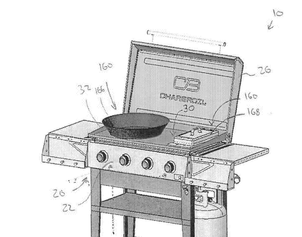 Charbroil Griddle with Interchangeable Top - Wok