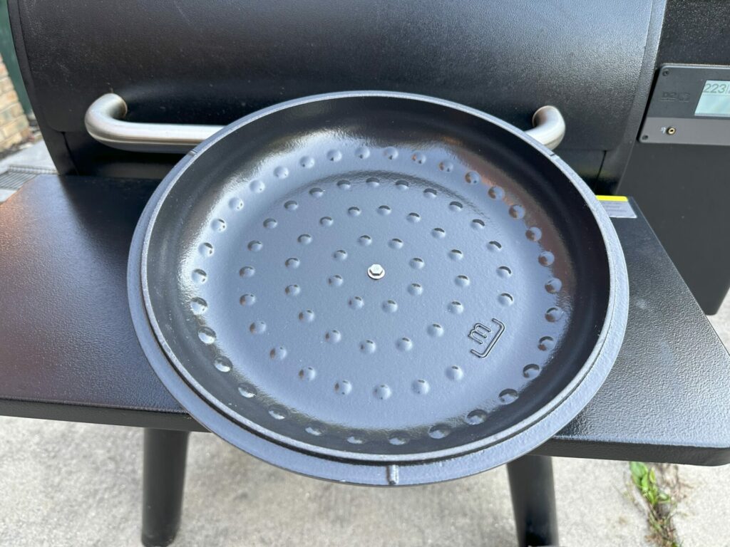 Underside of Traeger x Made In Braiser Lid