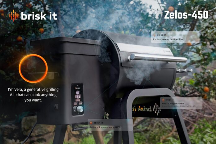 Brisk It Zelos-450 AI Powered Pellet Grill - Capabilities