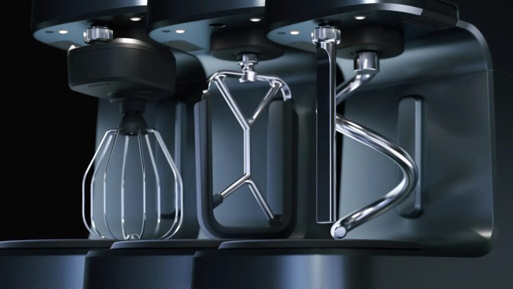 Ooni Halo Pro Spiral Stand Mixer - Attachments