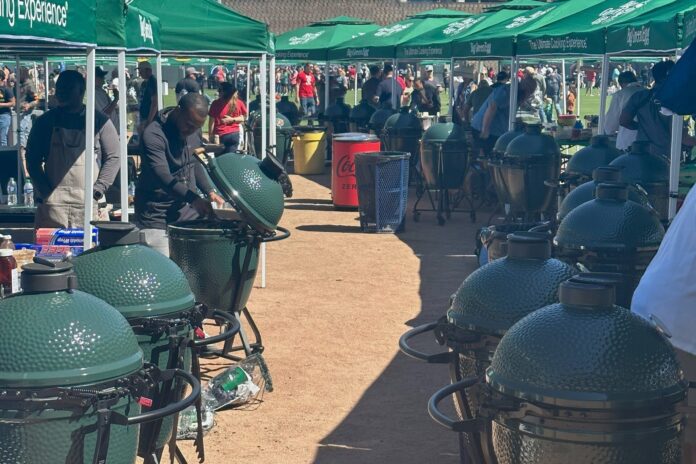 Big Green Eggs at EGGtoberfest