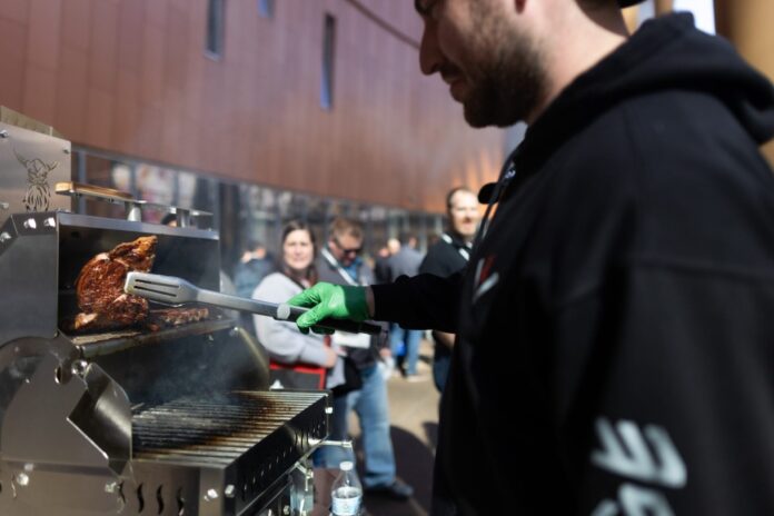 Grilling Steak at the HPBExpo