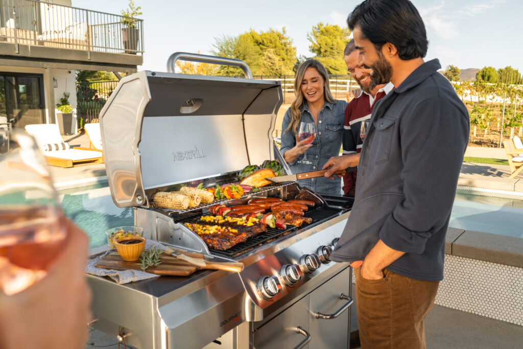 Nexgrill Gourmet Pro Packed with Food